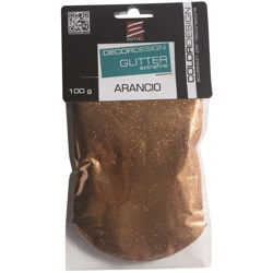 ESTRO- GLITTER IN POLVERE EXTRAFINE ARANCIO 100 Gr_ - COVEMA en oferta