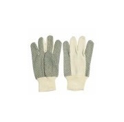 Mactuk - GUANTI COTONE PUNTINATI BEIGE 10 GEMAC