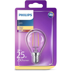 LED (monocolore) Classe energetica: A++ (A++ - E) 8718696573914 E14 Potenza: 2 W Bianco caldo 2 - Philips Lighting en oferta