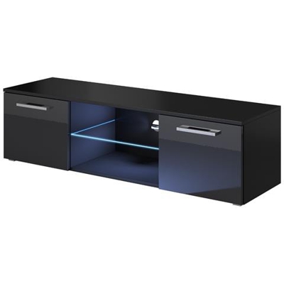 Mobile supporto tv Zeus - 140cm - Noir