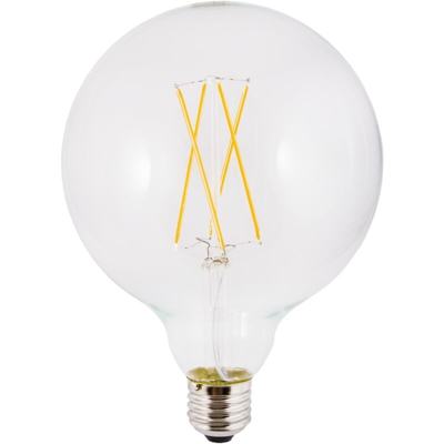 Silver - Filamento di lampadina a LED GLOBO E27 6W 3000K