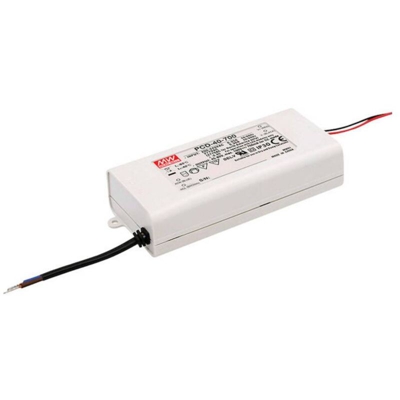 Mean Well PCD-40-1050B Driver per LED Corrente costante 40 W 1.05 A 22 - 38 V/DC dimmerabile, Circuito PFC, Protezione