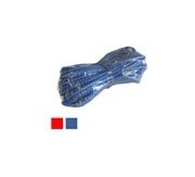 CORDA ELASTICA mm 8 m 20 ROSSA INSERTI NERI - MACHIERALDO