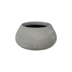 Vaso Ciotola Erika da Interno - ø 19 cm x 9 h - Grigio Antico - MILLSTORE en oferta