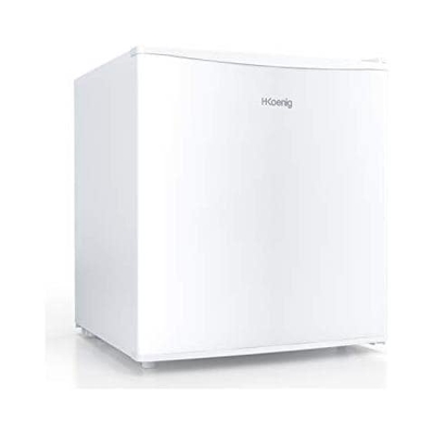 Fgx480 Mini Frigo Con Congelatore, Frigorifero Elettrico A+, 45l, 51cm Altezza, Termostato Regolabile, Bianco