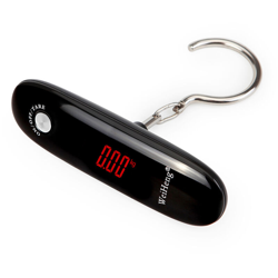 Weiheng - Scala scale portatile scala elettronica multifunzionale LCD sacchetto viaggio dei bagagli pesatura digitale gancio Mini attrezzo appeso precio