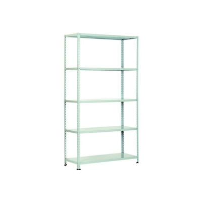 Bricoshop24 - Kit Scaffali 5 Ripiani 100 Metallici Garage Scaffalatura Componibili Montanti