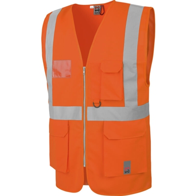 Gilet arancione alta visibilità Multipocket Taglia XXL/3XL - Würth Modyf