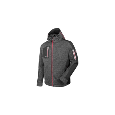 Giacca grigia in Softshell Hydra Würth MODYF, Taglia M