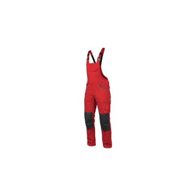 Salopette Stretch X rossa Taglia 66 - Würth Modyf