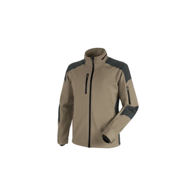 Softshell Cetus beige Würth MODYF, Taglia 6XL