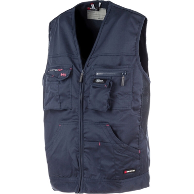 Gilet lavoro Stretchfit HR blu Würth MODYF, Taglia S