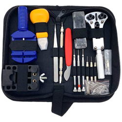 Asupermall - 144 Pz / set Kit di strumenti per la riparazione dell'orologio Cacciavite Apriporta Strumenti di riparazione per la rimozione della en oferta