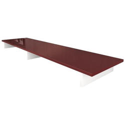 Elevazione Tv Catania In Bianco Opaco E Bordolese Lucido en oferta
