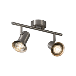 QAZQA Faretto karin - Moderno - Acciaio - Acciaio - Oblungo Max. 2 x Watt en oferta