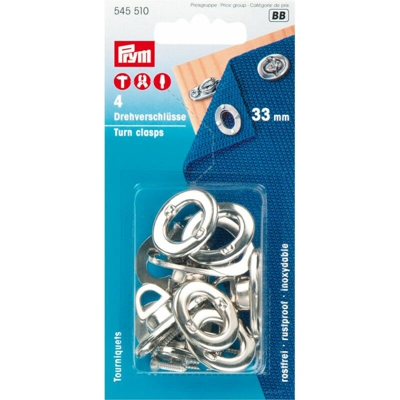 Posamo - Tornelli Con Il Legno D'Argento In Ottone A Vite (A 5)