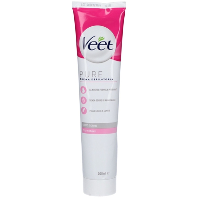 Veet Crema Depilatoria Pelli Normali  Silk & Fresh Technology