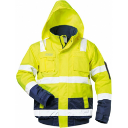 Safestyle - Giacca Ad Alta Visibilità Pilote Axel Taglia M,Giallo/Blu en oferta