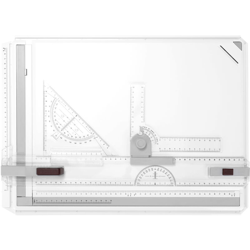 Asupermall - A3 tavolo da disegno piattaforma di mappatura immagine con rotaie di guida senza attrezzo ausiliario Regola Marchi design funzionale precio