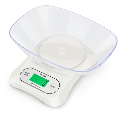 Equilibrio Bowl modalita elettronica e di alimentazione display LCD retroilluminato su larga scala della cucina di alta precisione da cucina Bilancia