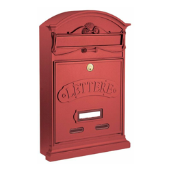Cassetta Postale Stile 'Lettere' - verde - Alubox precio