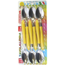 Bighouse It - CUCCHIAIO CONF. 6 PZ. GIALLO TAVOLA ALLEGRA características