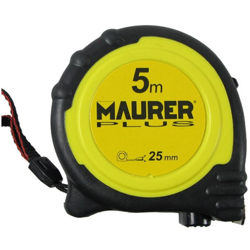Maurer-plus - FLESSOMETRO MAURER PLUS JEDI 5 metri 25 mm in Gomma antiscivolo con calamita precio