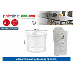 Bighouse It - COPPA TIN C/COP. CC.220 CF.10 PZ. TRASP. características