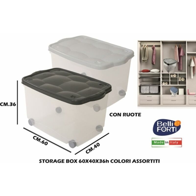 Bighouse It - STORAGE BOX 60X40X36 COLORI BN/AN/GR.