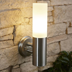 Applique Moderno da Parete a LED Biard Allende - Protezione IP44 in Acciaio Inox en oferta