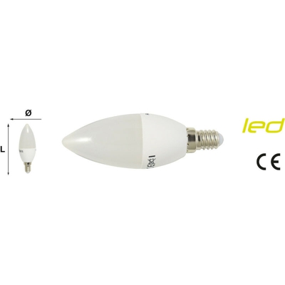 Lampada a led oliva smerigliata * - Maurer