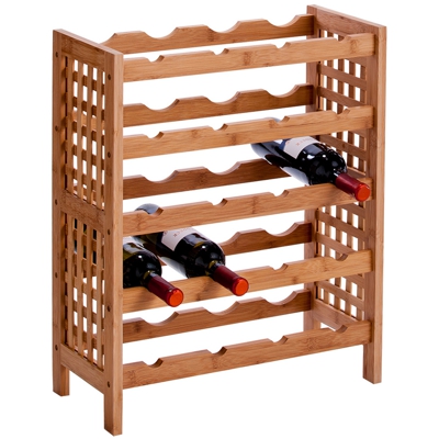 Cantinetta Portabottiglie in Bamboo 20 Posti - ZELLER