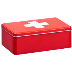 Contenitore in metallo Primo soccorso 20,2x13,2x6,7 cm - ZELLER características