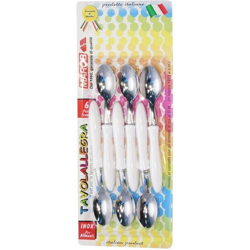 Bighouse It - CUCCHIAINO CONF. 6 PZ. BIANCO TAVOLA ALLEGRA precio