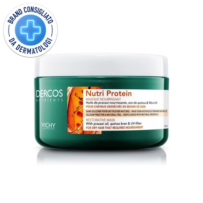 VICHY Dercos Nutrients Nutri Protein Maschera Ristrutturante