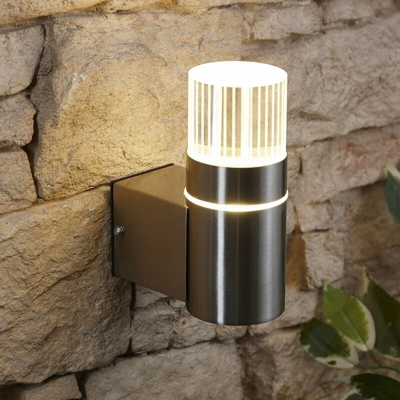 Lampada a LED Moderna da Parete Biard Gell per Esterno in Acciaio Inox - IP44