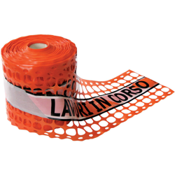 Tenax - RETE SEGNALETICA DA CANTIERE COLORE ARANCIO MT 0,20X100 LAVORI IN CORSO - TRAFFIC características