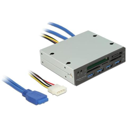 IUSB3-CARD-HUB4U3 - Lettore Interno di Memorie da 3.5'' con Hub 4 porte USB3.0 precio