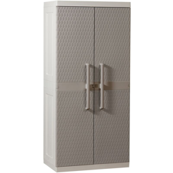 Toomax - Armadio Rattan Mega Portascope Grigio chiaro/Tortora en oferta