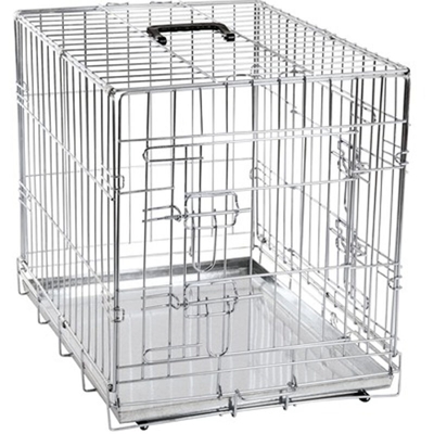 Karlie gabbie cani metal galvanized 4/5 mm l 120 x p 76 x h 82 cm - Flamingo