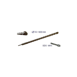 Grecoshop - Punta gigante a doppia elica attacco SDS MAX 800x32mm en oferta