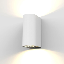 Lampada da parete LED, applique per esterni, include 2 lampadine GU10 da 5W, plafoniera da parete per interni, luce calda 3000K, 800Lm, lampada a precio