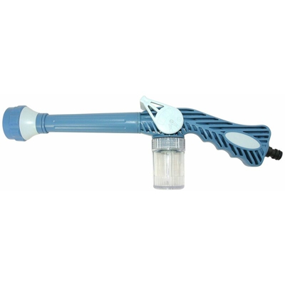 Lancia idropulitrice portatile con 8 differenti getti per auto, giardino, terrazzo, balcone - BRICOZONE