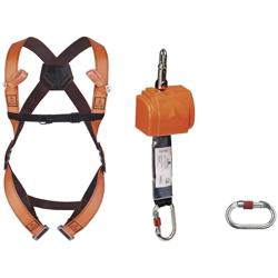 Delta Plus - KIT ANTICADUTA PRONTO ALL' USO VERTICAL 2,50 HAR12 + AN102 + AM002 + CUSTODIA - ELARA140 GT S/M/L DELTAPLUS precio