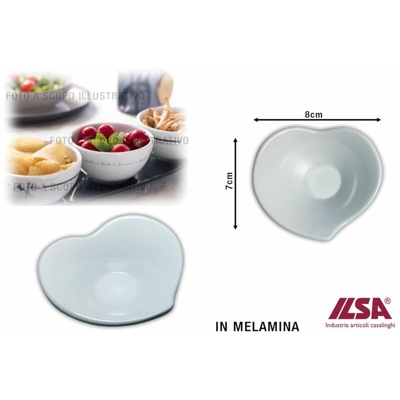 Bighouse It - CIOTOLINA MELAMINA CM.7X8X3h AVORIO LE PETIT CALLA