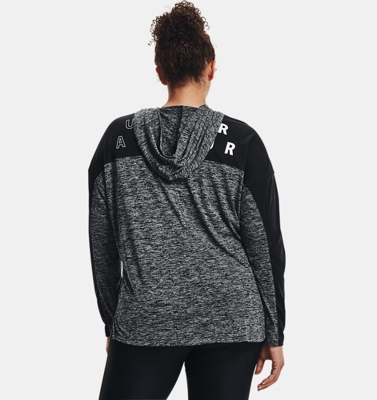 Felpa con cappuccio UA Tech™ Twist Graphic da donna