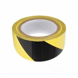 Lccart - Nastro adesivo segnaletico nero giallo 50x33 en oferta