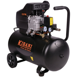 Kibani - compressore silenzioso 8 bar 50 lt litri 1500 watt 2 CV 190 litri al minuto precio