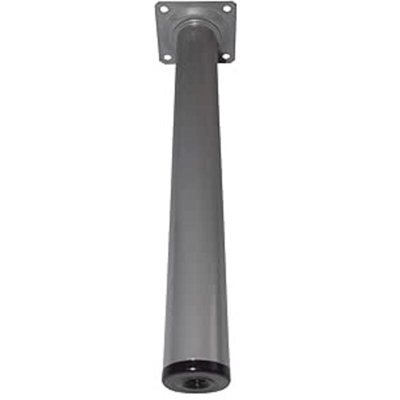 Piede Tondo in alluminio Bianco 30 x 100 mm - MASIDEF