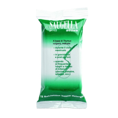 SAUGELLA Attiva pH 3,5 Salviettine